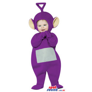 Very Cute Purple Teletubbies Character Baby Size Plush Costume