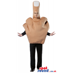 Big Middle Finger Adult Size Plush Costume Or Mascot - Custom