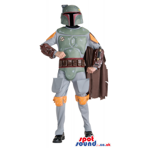 Realistic Space Warrior Character Adult Size Costume. - Custom
