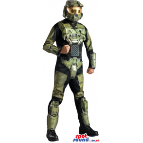 Great Big Space Warrior Toy Character Adult Size Costume -