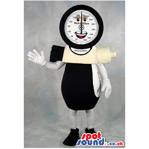 Customizable Funny Big Blood Pressure Meter Mascot - Custom