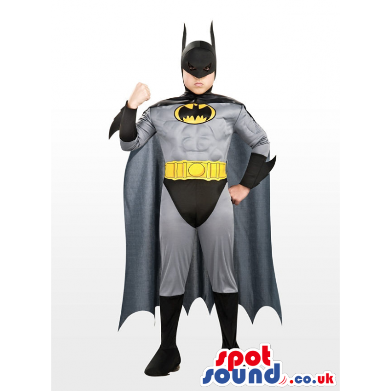 Cool And Strong Batman Children Size Plush Costume - Custom