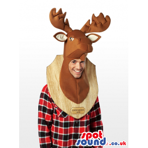 Realistic Deer Taxidermy Trophy Adult Size Costume - Custom