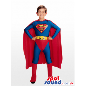 Classic And Popular Superman Children Size Costume - Custom