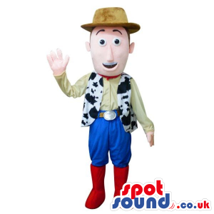 Cute Woody Cowboy Toy Story Character Plush Mascot - Custom