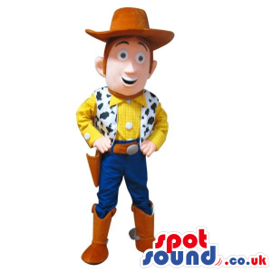 Cute Woody Cowboy Toy Story Character Plush Mascot - Custom