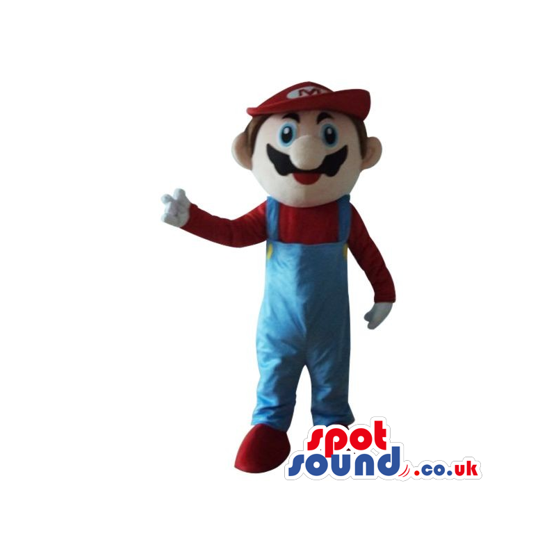 Popular Mario Bros. Video Game Character Plush Mascot - Custom