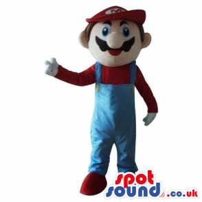 Popular Mario Bros. Video Game Character Plush Mascot - Custom