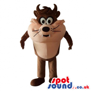 Popular Taz Alike Tazmania Cartoon Character Plush Mascot. -