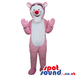 Popular Tiger Winnie The Pooh Character Plush Mascot In Pink -
