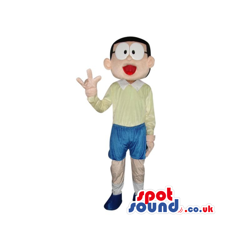 Buy Mascots Costumes in UK - Popular Nobita Character From Doraemon Tv  Series Plush Mascot. Sizes L (175-180CM)