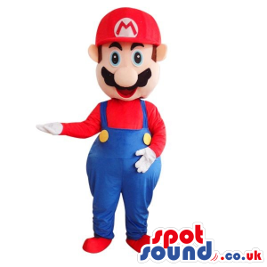Mario Bros. Mario Video Game Character Adult Size Costume -
