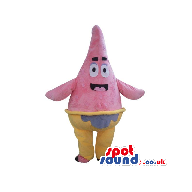 Sponge Bob Square Pants Starfish Cartoon Character Plush Mascot