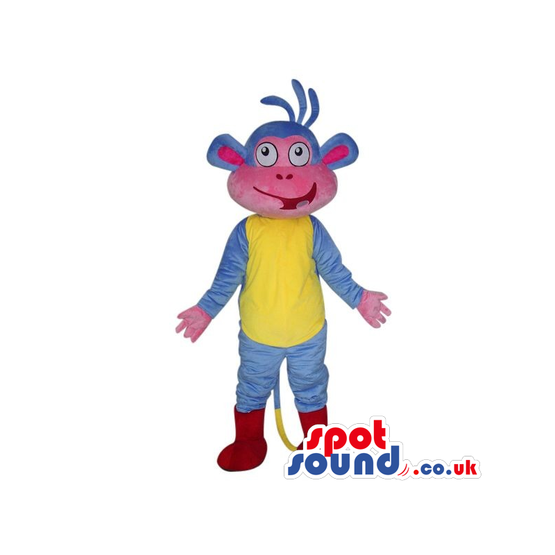 Dora The Explorer Blue Monkey Cartoon Character Masco - Custom