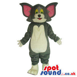 Popular Tom And Jerry Alike Cartoon Character Cat Plush Mascot