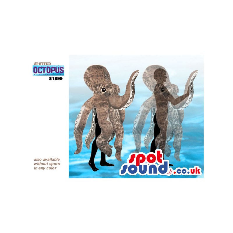 Customizable Amazing Realistic Octopus Plush Mascot - Custom