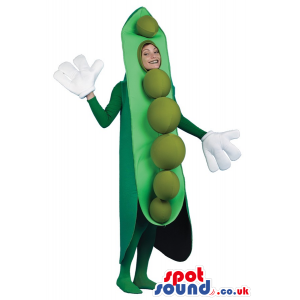 Amazing Pea Vegetable Adult Size Costume Or Mascot - Custom