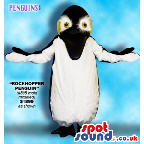 Amazing Hairy Rockhopper Penguin Animal Plush Mascot - Custom