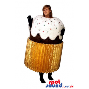 Sweet Chocolate Or Cupcake Adult Size Costume Or Mascot -
