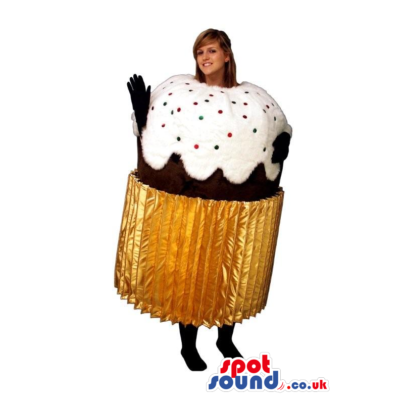 Sweet Chocolate Or Cupcake Adult Size Costume Or Mascot -