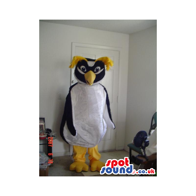 Amazing Hairy Rockhopper Penguin Animal Plush Mascot - Custom