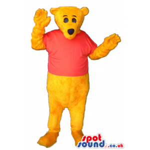 Popular Winnie The Pooh Alike Big Flashy Plush Mascot - Custom