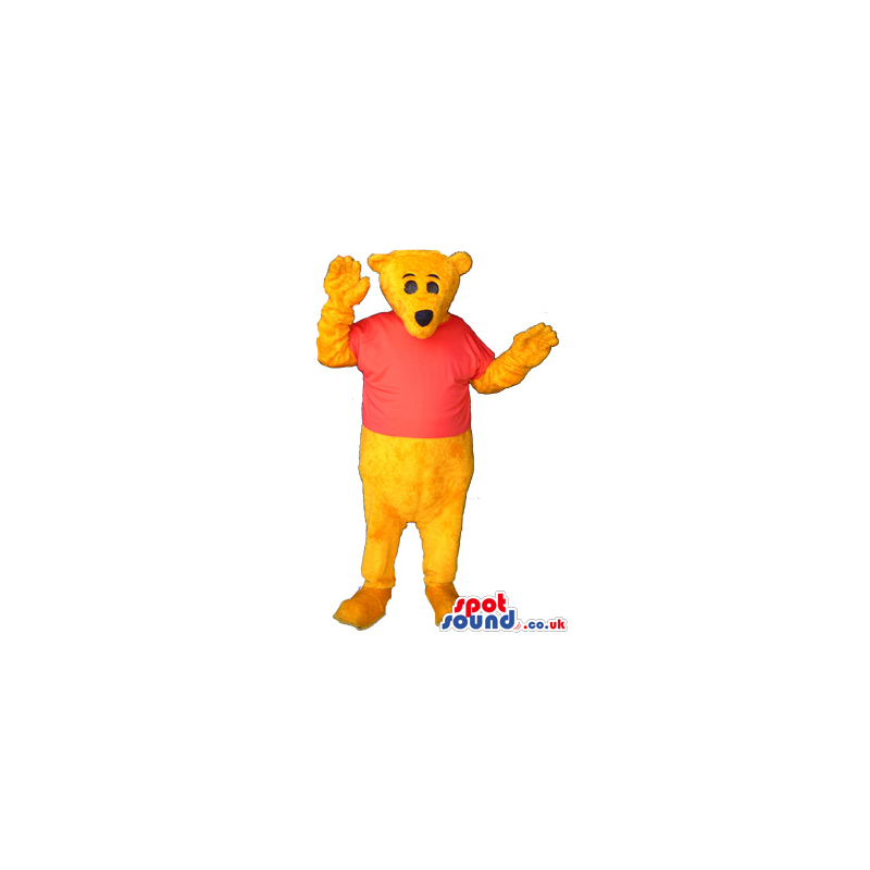 Popular Winnie The Pooh Alike Big Flashy Plush Mascot - Custom