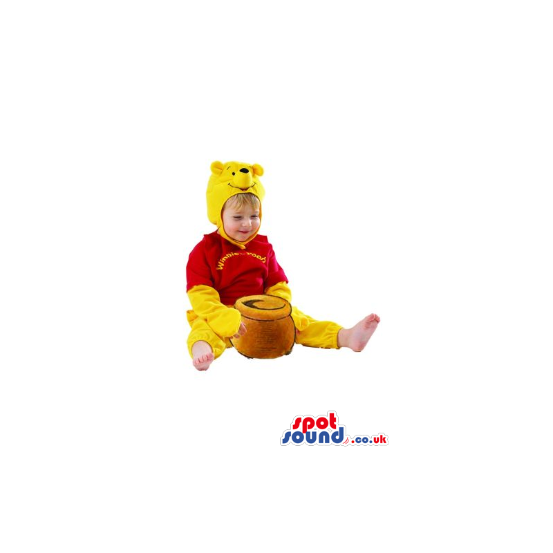 Winnie The Pooh Flashy Children Size Plush Costume - Custom