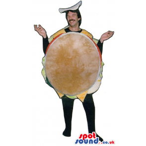 Full Big Bun Or Burger Adult Size Costume Or Mascot - Custom