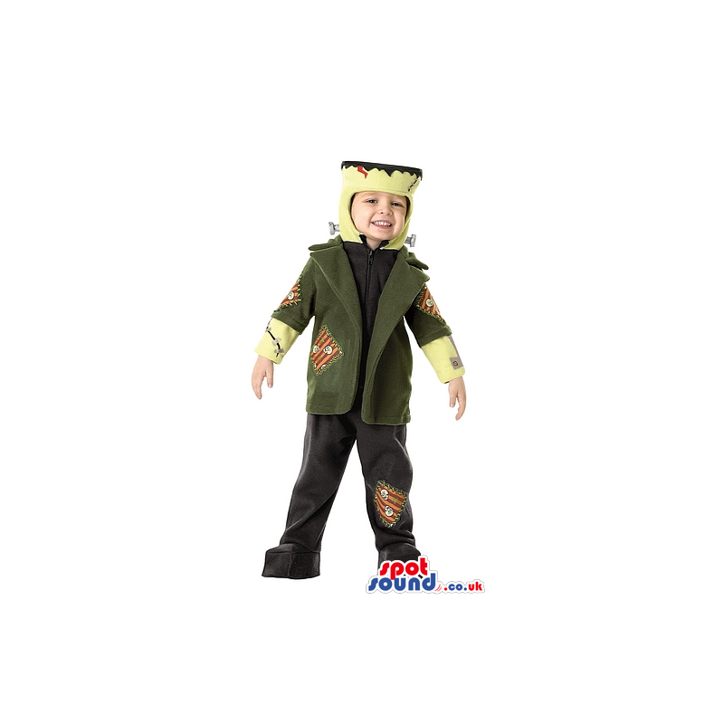 Frankenstein Character Children Size Plush Costume - Custom