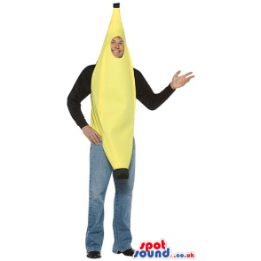 Big Yellow Banana Fruit Adult Size Costume Or Mascot - Custom