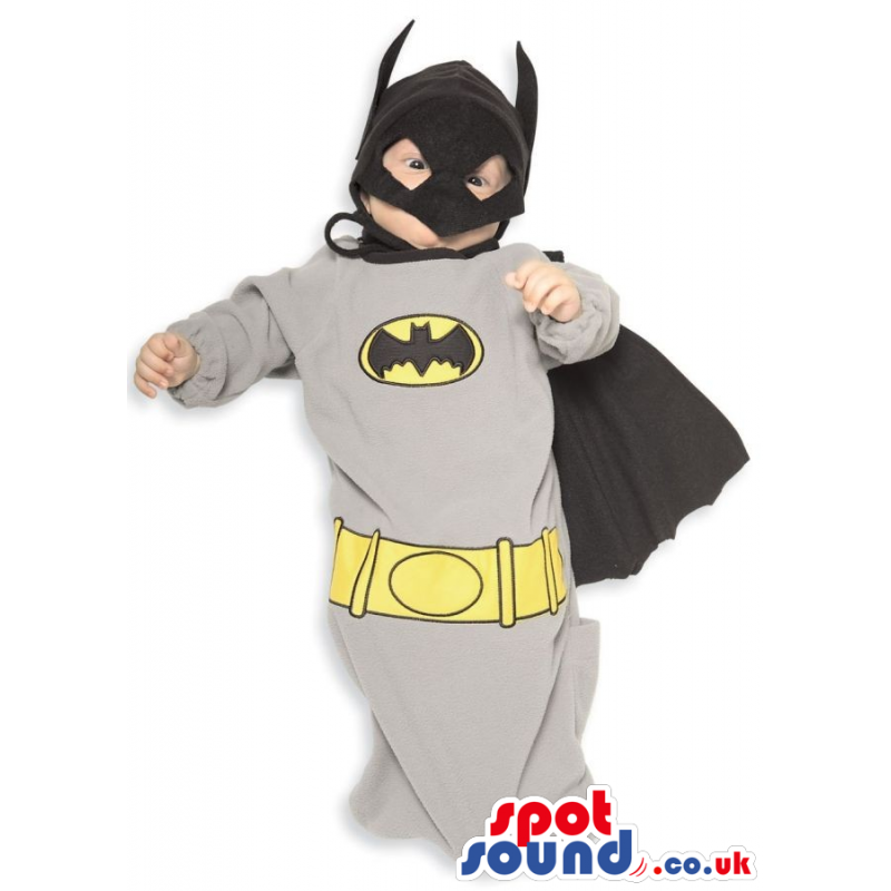 Buy Mascots Costumes in UK - Cute Batman Baby Size Costume With A Black  Mask And Cape Sizes L (175-180CM)