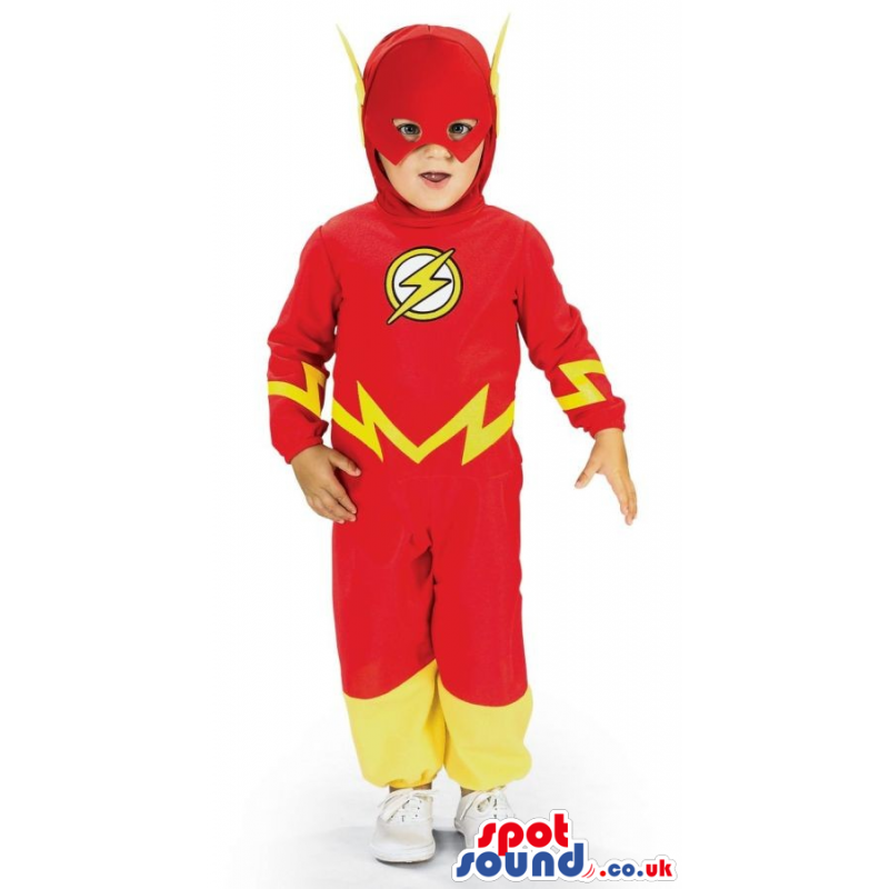 Flash Gordon Super Hero Baby Size Costume With A Mask - Custom Flash Gordon Super Hero Baby Size Costume With A Mask - Custom