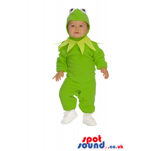 Kermit Green Muppet Character Baby Size Plush Costume - Custom