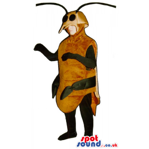 Brown Cockroach Bug Adult Size Plush Costume Or Mascot - Custom