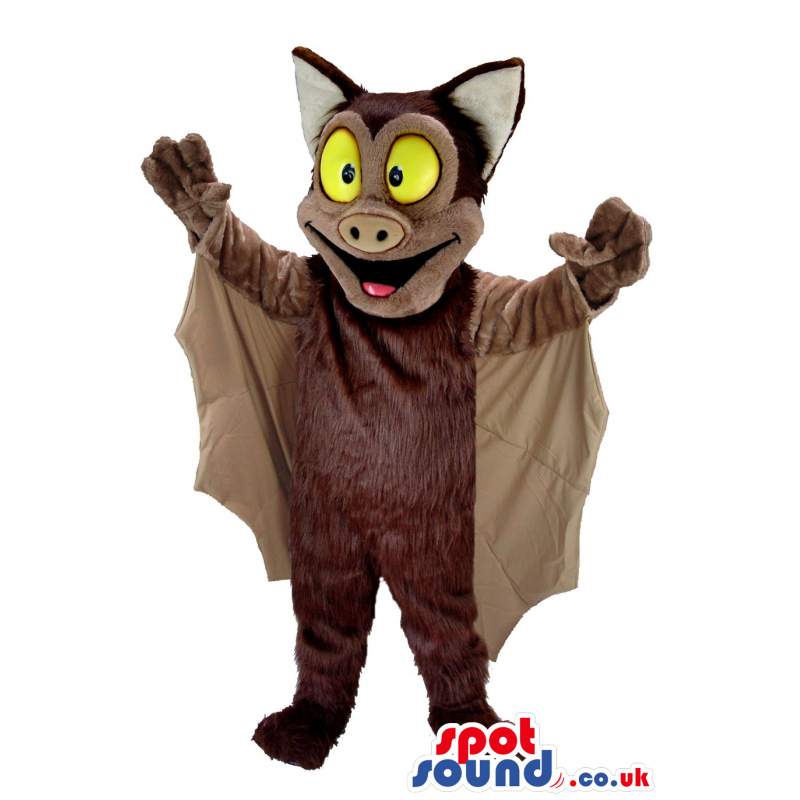 Mascots - SPOTSOUND UK - Brown Bat Night Animal Sizes L (175-180CM)