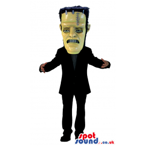 Popular Scary Frankenstein Monster Mascot With A Big Head -