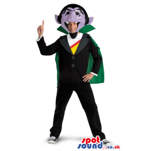 Big Dracula Muppet Character Adult Size Costume Or Mascot -