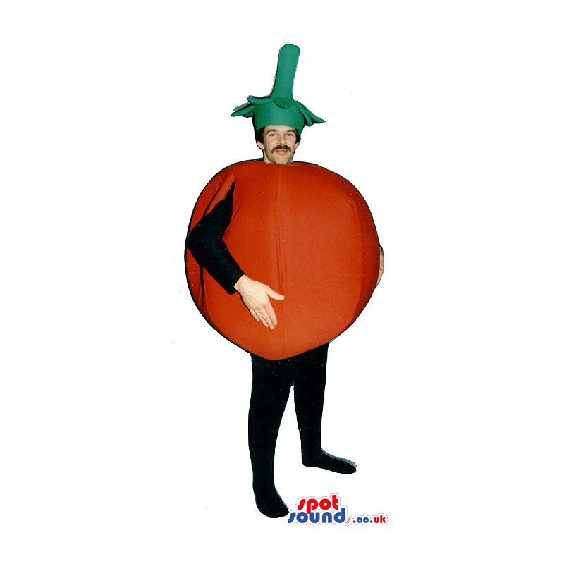 Big Red Tomato Vegetable Adult Size Costume Or Mascot - Custom