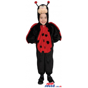 Big Cute Garden Ladybird Children Size Plush Costume - Custom