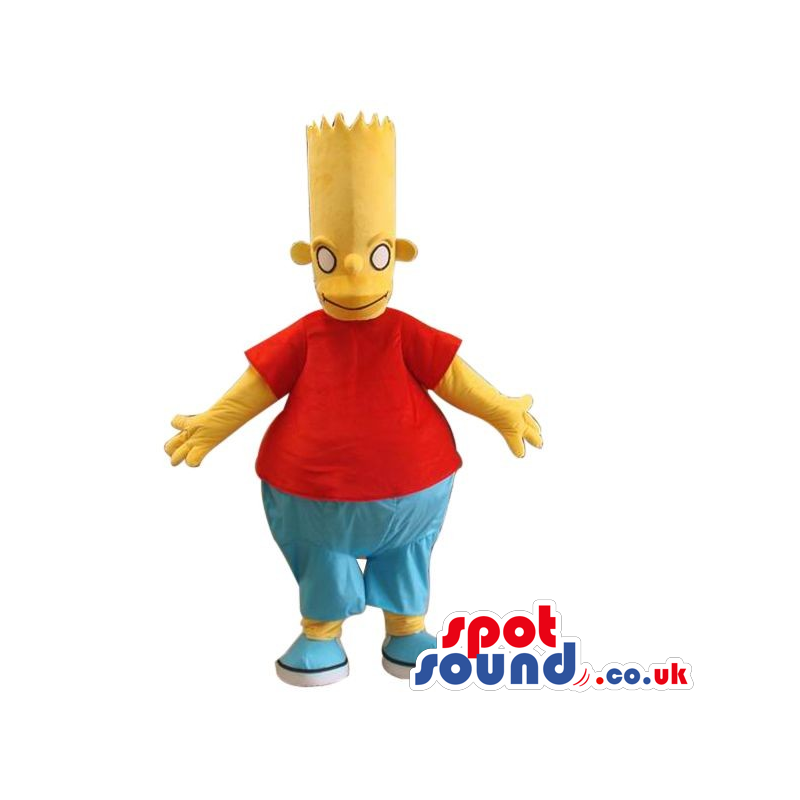 Bart Simpson Popular Cartoon Character Big Mascot - Custom