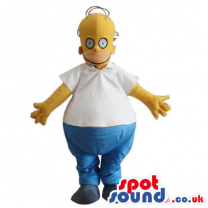 Homer Simpson Popular Cartoon Character Big Mascot - Custom