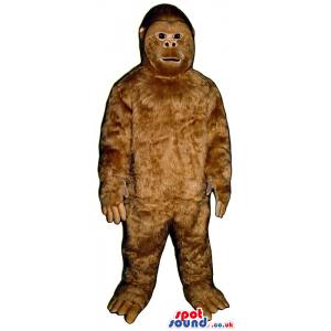 Amazing And Realistic Brown Ape Animal Plush Mascot - Custom