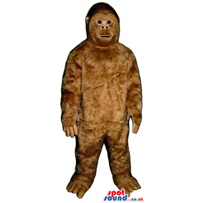 Amazing And Realistic Brown Ape Animal Plush Mascot - Custom