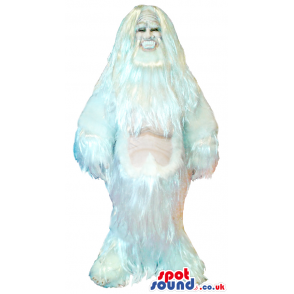 Fantasy Winter Creature Mascot Like Made Of Real Ice - Custom