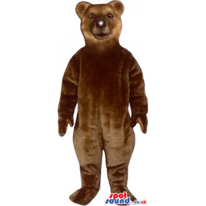All Brown Big Forest Bear Plush Mascot - Custom Mascots