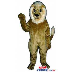 Customisable Jungle Big Lion Plush Mascot - Custom Mascots