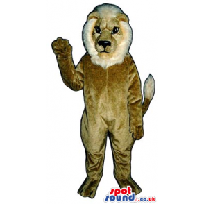Customisable Jungle Big Lion Plush Mascot - Custom Mascots