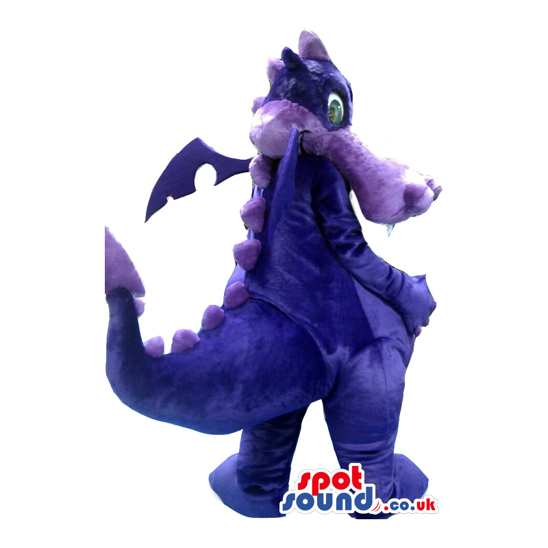 Customisable Purple Fantasy Dragon Plush Mascot - Custom Mascots