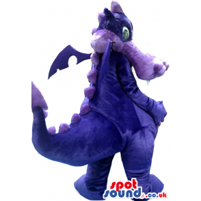 Customisable Purple Fantasy Dragon Plush Mascot - Custom Mascots